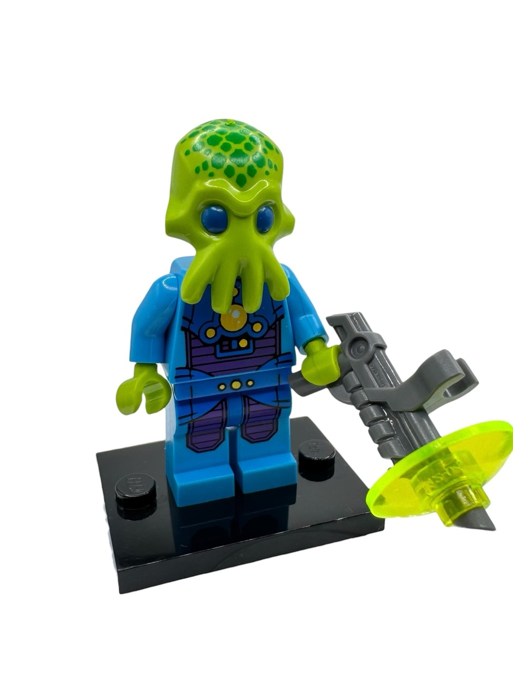 LEGO Series 13 Alien Trooper Minifigure 71008 Space Collectible CMF Squid w/ Gun